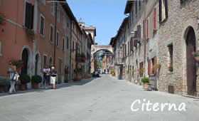 Citerna, piccolo borgo medioevale con vista mozzafiato sulla Valtiberina