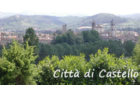 Città di Castello in Umbria, il centro più importante e popolato della Valtiberina